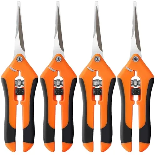 BEoffer 4 Pack Pruning Shears 6.5 Inch Garden Scissors image 2