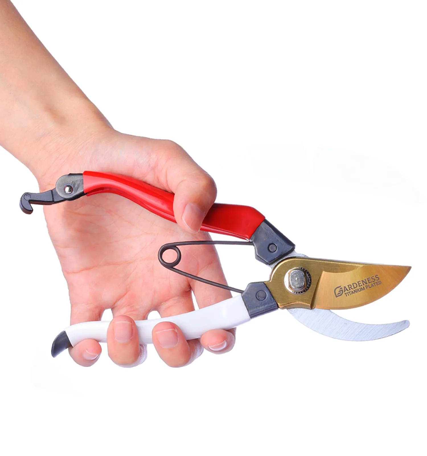 Jasni Garden Pruning Shears Scissors with Comfort Grip Handle image 3