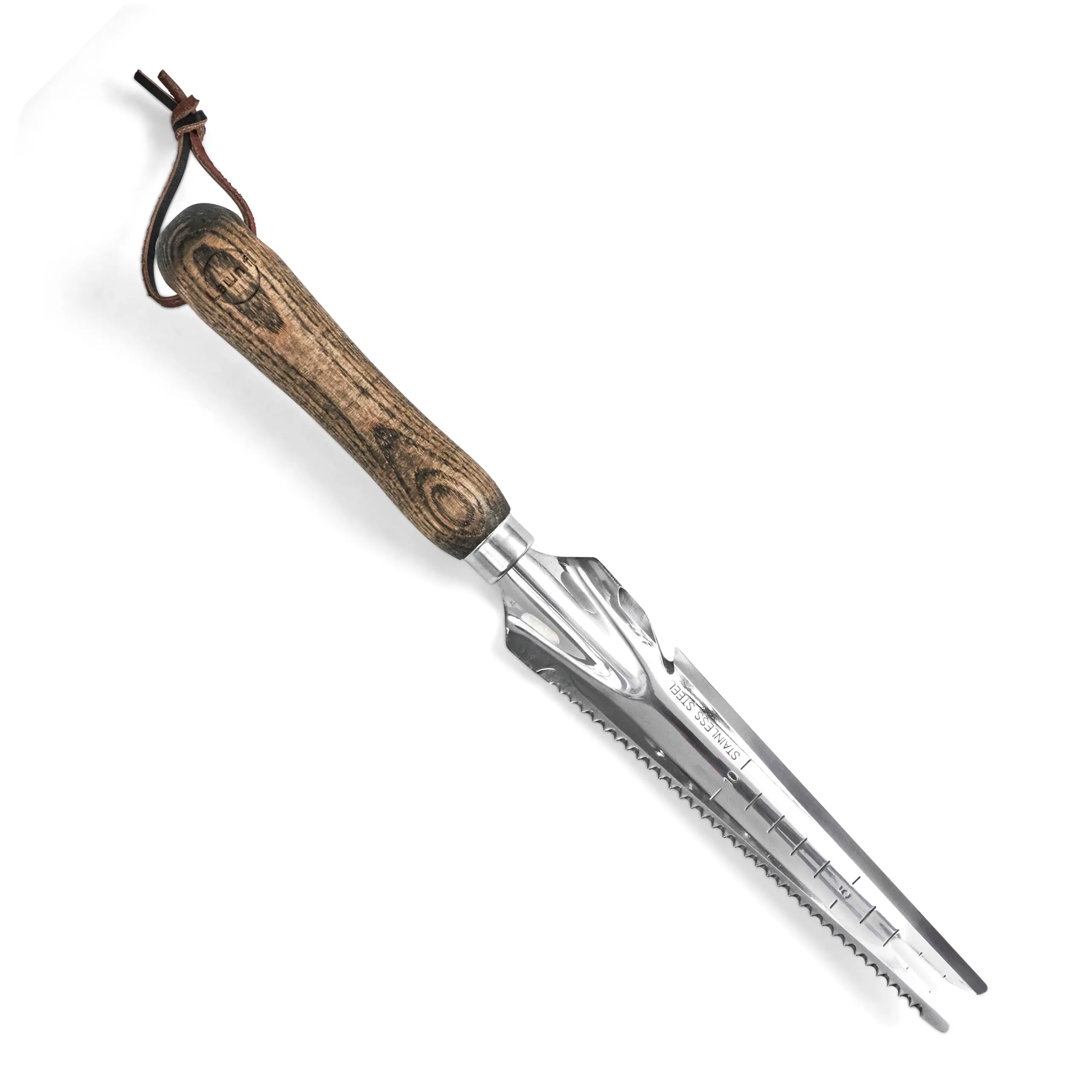 Lawnifi Garden Hand Rake Tool for Weeding Planting and Soil Prep image 2