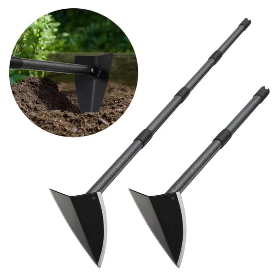 VANZACK Garden Hoe Steel Hand Tool 9.25 Inch
