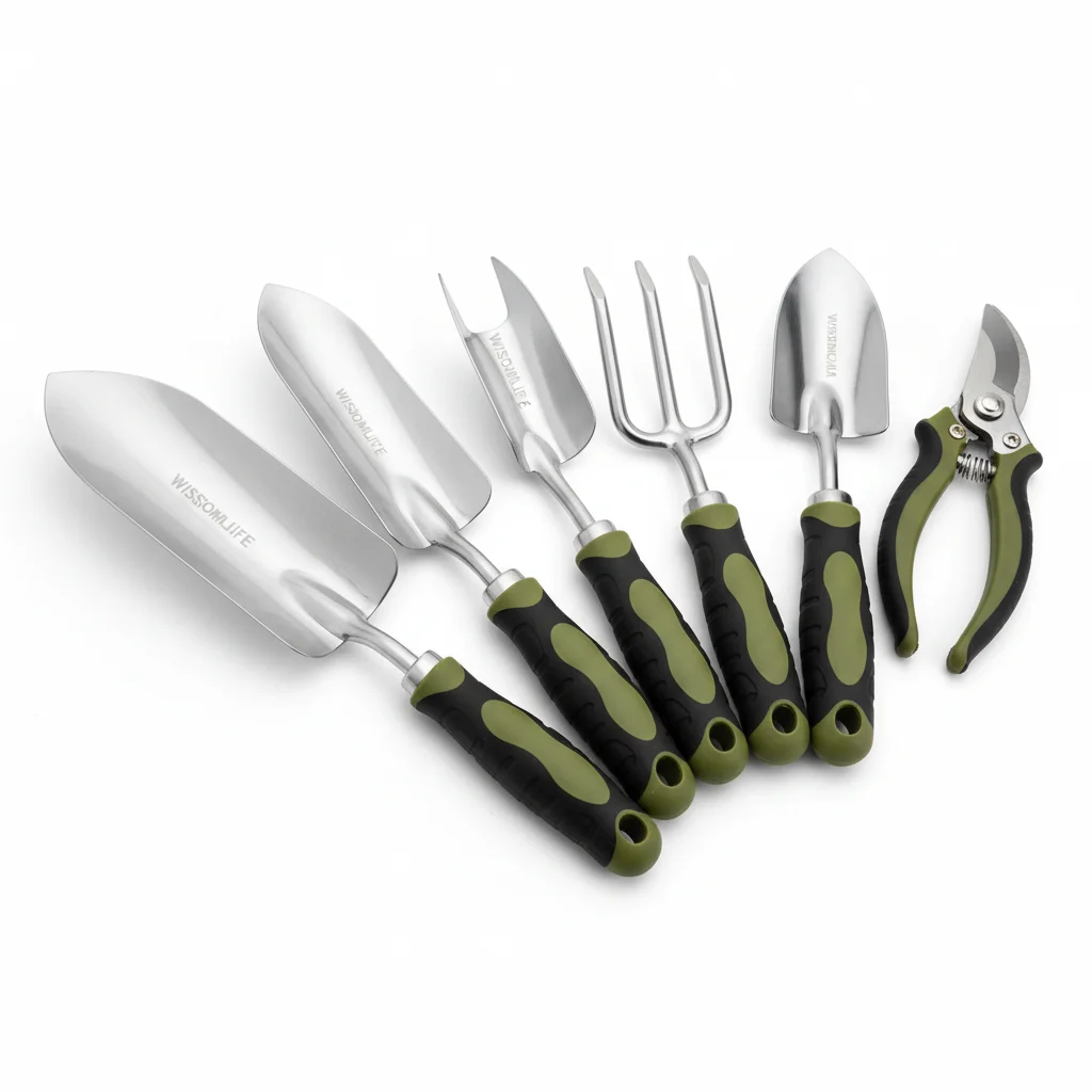 WISDOMLIFE 6 Pieces Garden Tools Set Planting Tools image 2