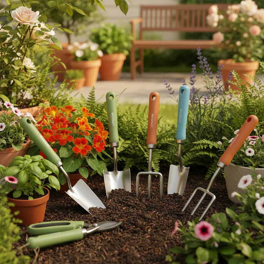 WISDOMLIFE 6 Pieces Garden Tools Set Planting Tools image 3