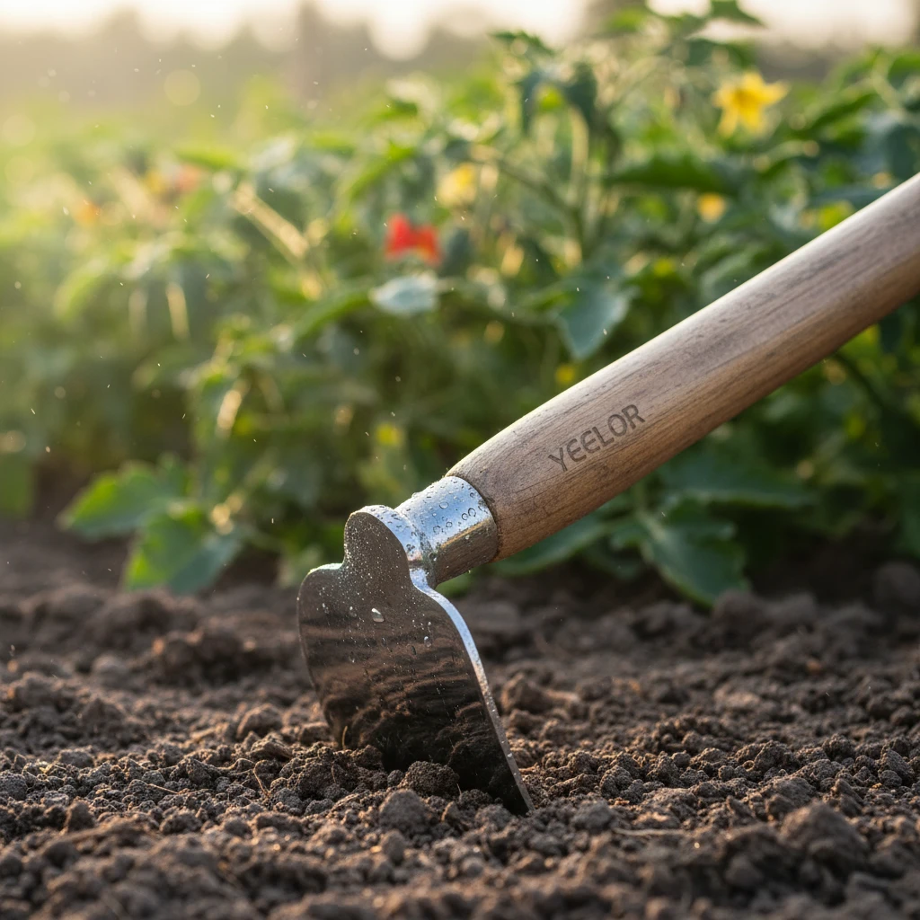 YEELOR Garden Hoe Long Handle Garden Tool